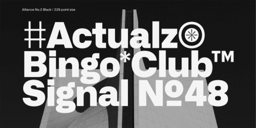 Alliance Font Family 2