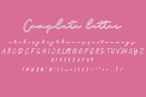 Angelic Script Font 3