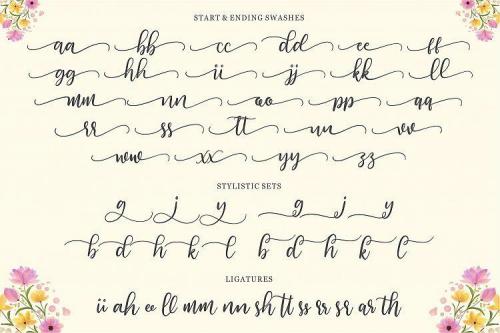 Angellina Script Font 2