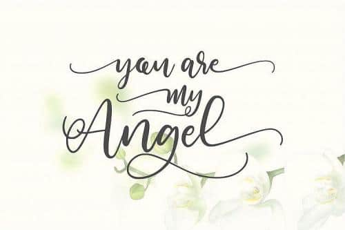 Angellina Script Font 4