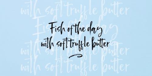 Angler Fish Brush Font 4