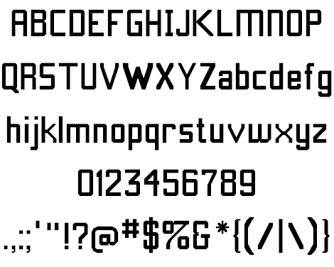 Anthem Font 2