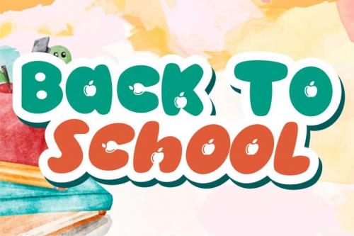 Apple Kids – Crafting Kids Font  1