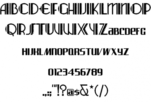 Arizona Airways NF Font