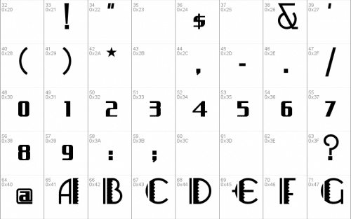 Arizona Airways NF Font 1