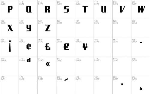Arizona Airways NF Font 3