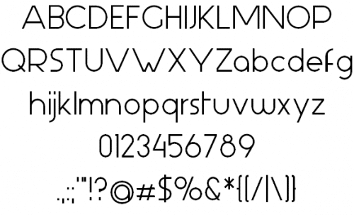Aspergit Font 3