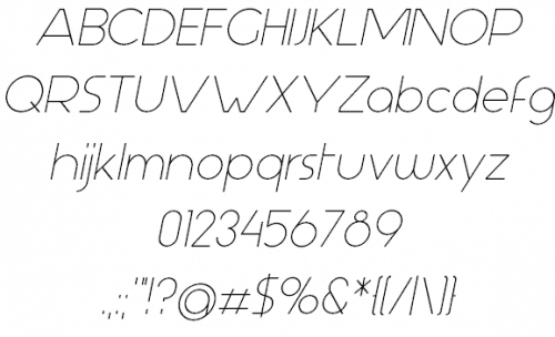 Aspergit Font 5