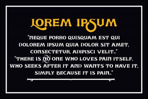 Astone Royal Blackletter Font  6