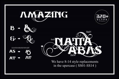 Astone Royal Blackletter Font  9