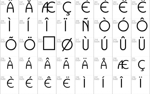 Atlantis Font 4