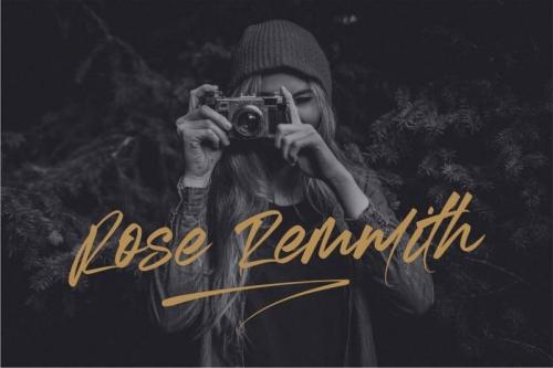 Authentic Photograph Signature Font 1