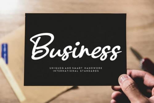 Babyish Script Font 4