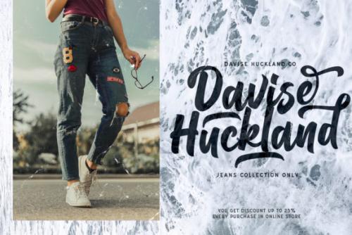 Balhgi Rizetons Brush Font  3