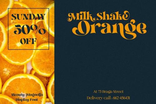 Beauty Magnolia Serif Font  11