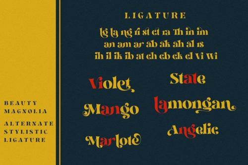 Beauty Magnolia Serif Font  6