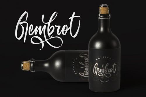 Belgedes Brush Script Font 1