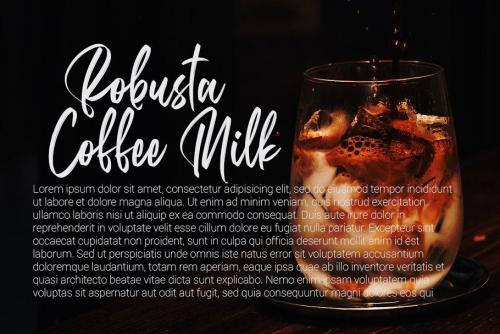 Belgedes Brush Script Font 4