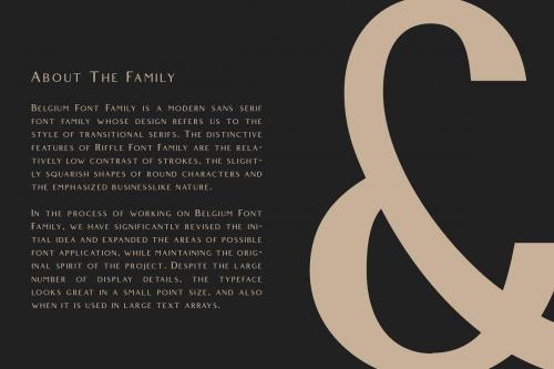 Belgium Font Family  1