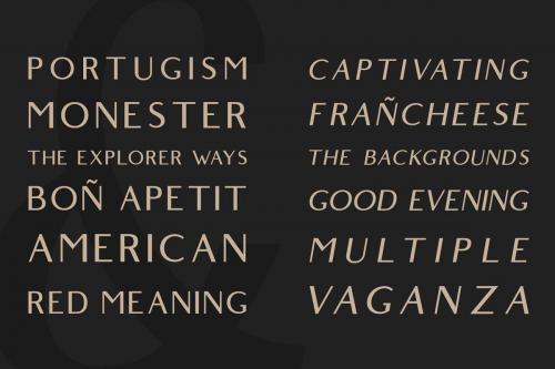 Belgium Font Family  4