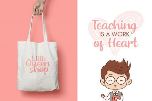 Beloved Teacher Font 4