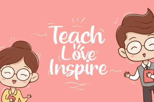 Beloved Teacher Font 5