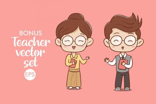 Beloved Teacher Font 8