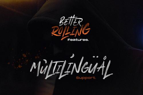 Better Rolling Brush Font  9
