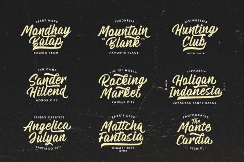 Billskates Script Font 1