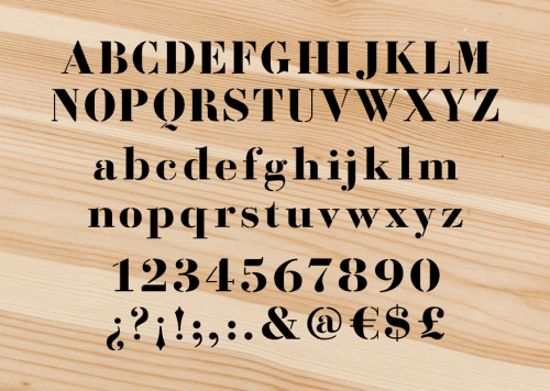 Bodoni Fragile Dirt Font 2