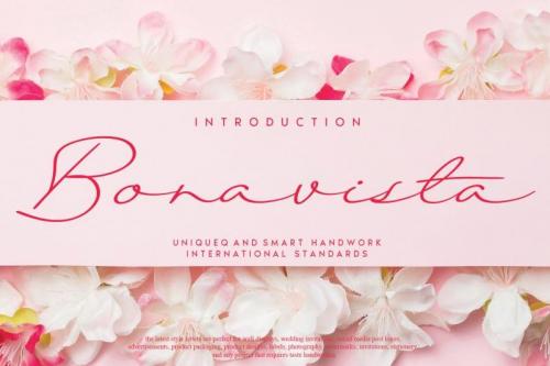 Bonavista Handwritten Font