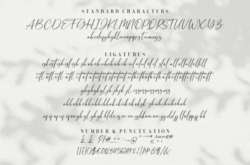 Breattogis Handwritten Font 8