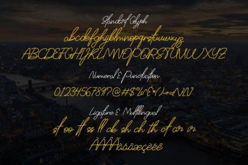 Brittish State Handwritten Font 4