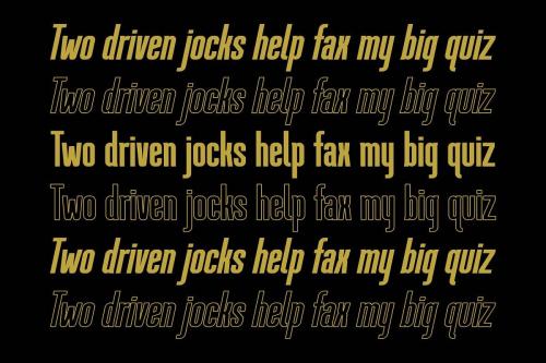 Brokenz – Bold Sans Serif Font 12