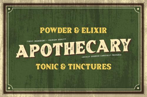 Brotherland American Vintage Font  3