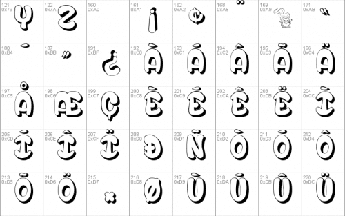 Bubble  Soap Font 2