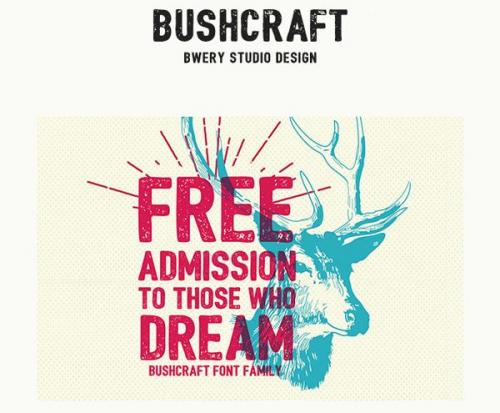 Bushcraft Font Family