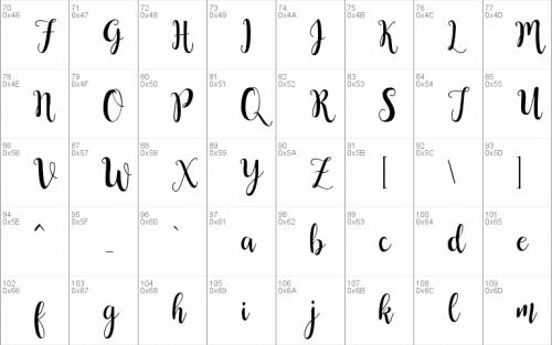 Buttercup Windows Font 2