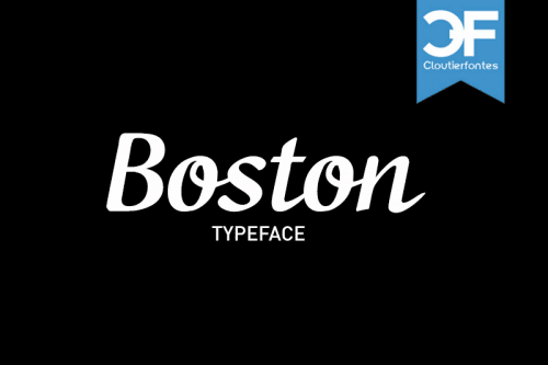 CF Boston Font