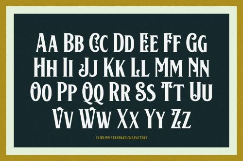 Cairlinn Vintage Font  5