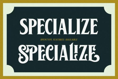 Cairlinn Vintage Font  8