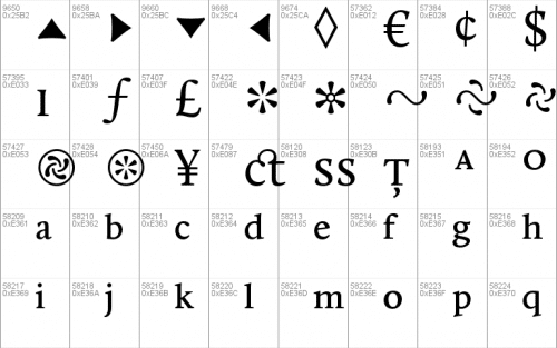 Calluna Font 10