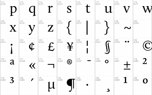 Calluna Font 2