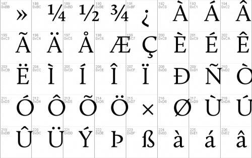 Calluna Font 3