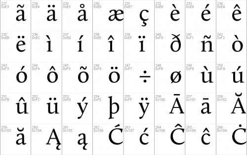 Calluna Font 4