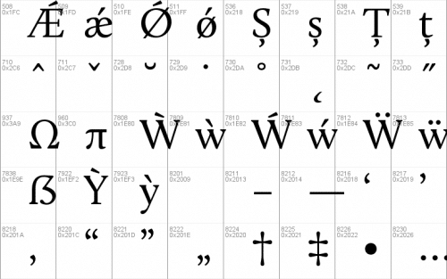 Calluna Font 8
