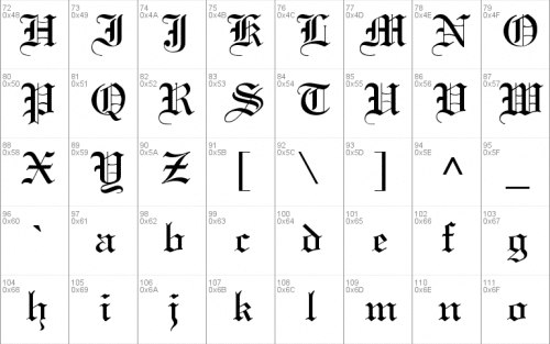 Certificate Font  1