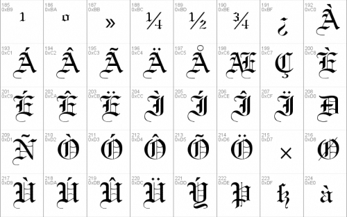 Certificate Font  3