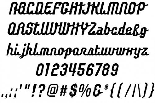 Chain Font