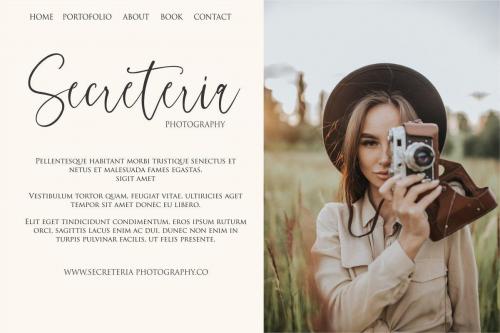 Charming – Modern Script Font  3